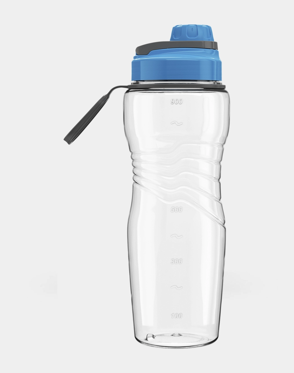 Botella Aqua de Plástico 950 ml con Mezclador, Hermética y Libre de BPA