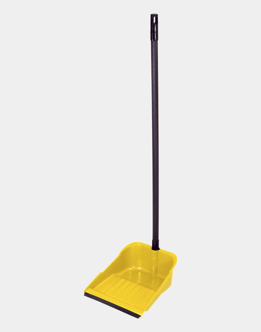 Recogedor Fijo Plus de Plástico con Ceja y Base Amplia, Limpieza Eficiente y Resistente