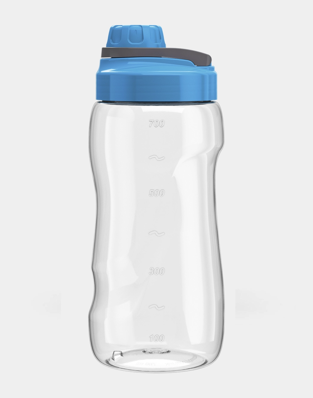 Botella Splash de Plástico 750 ml con Mezclador, Hermética y Libre de BPA