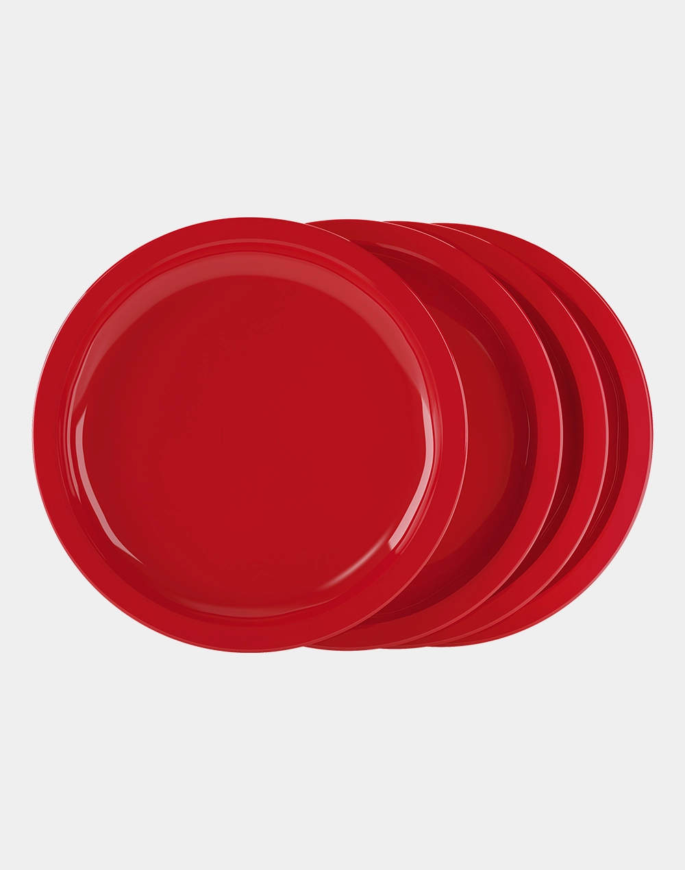 Plato Taquero de Plástico Reutilizable para Fiestas y Reuniones, Libre de BPA