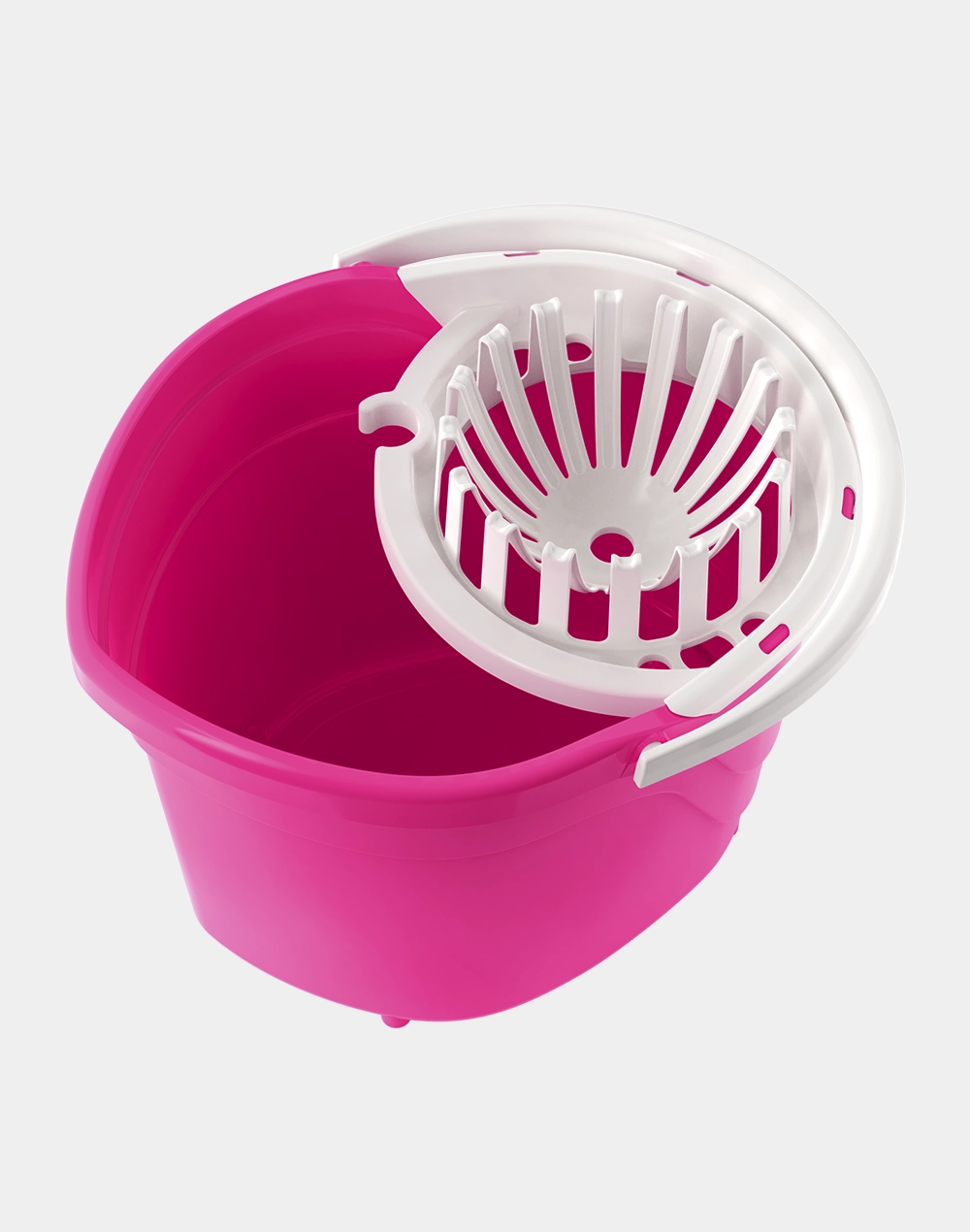 Cubeta con Exprimidor 360° de 14 Litros, Limpieza Práctica y Eficiente